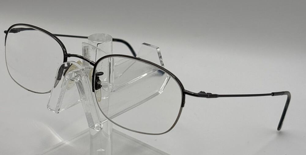 Avalon Vintage Oval Metal Eyeglass Frames Brown Bronze 140 USA